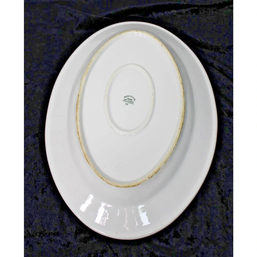 Vintage Mobile, Alabama Cawthon Hotel Platter- Hotelware Burley & Co. Serveware